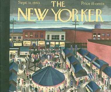 Neville Goddard - Artículo de los neoyorquinos de 1943 "Una llama azul en la frente"