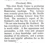 Nueva evidencia: Neville Goddard estaba enseñando en los círculos rosacrucios antes de Abdullah