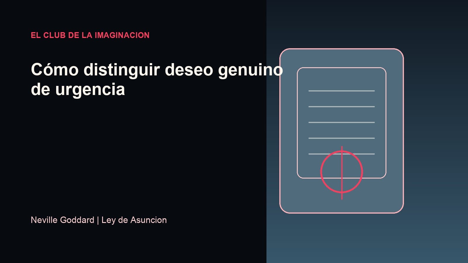 Imagen editorial para Cómo distinguir deseo genuino de urgencia