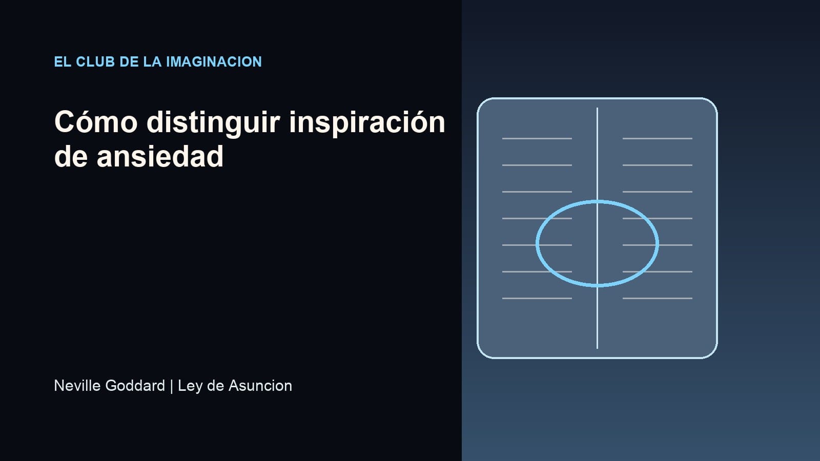 Imagen editorial para Cómo distinguir inspiración de ansiedad