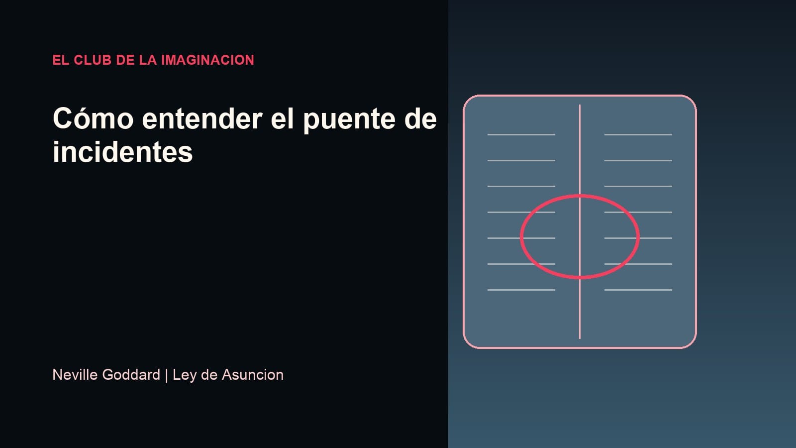 Imagen editorial para Cómo entender el puente de incidentes