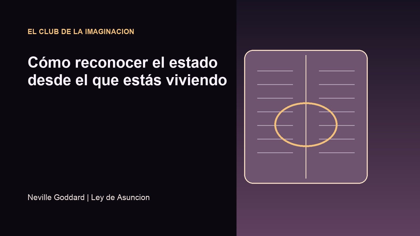 Imagen editorial para Cómo reconocer el estado desde el que estás viviendo