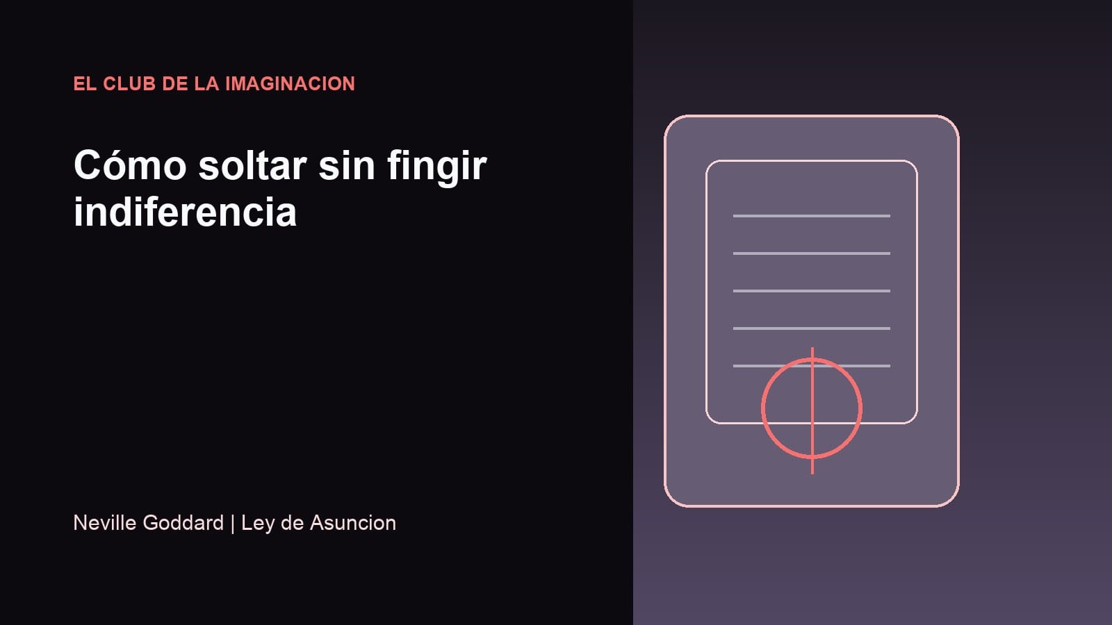 Imagen editorial para Cómo soltar sin fingir indiferencia