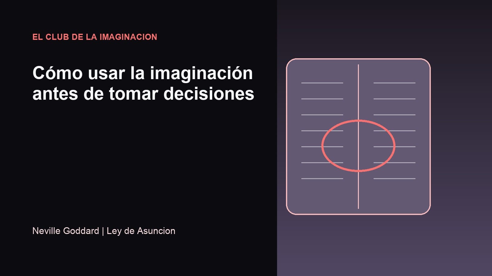 Imagen editorial para Cómo usar la imaginación antes de tomar decisiones