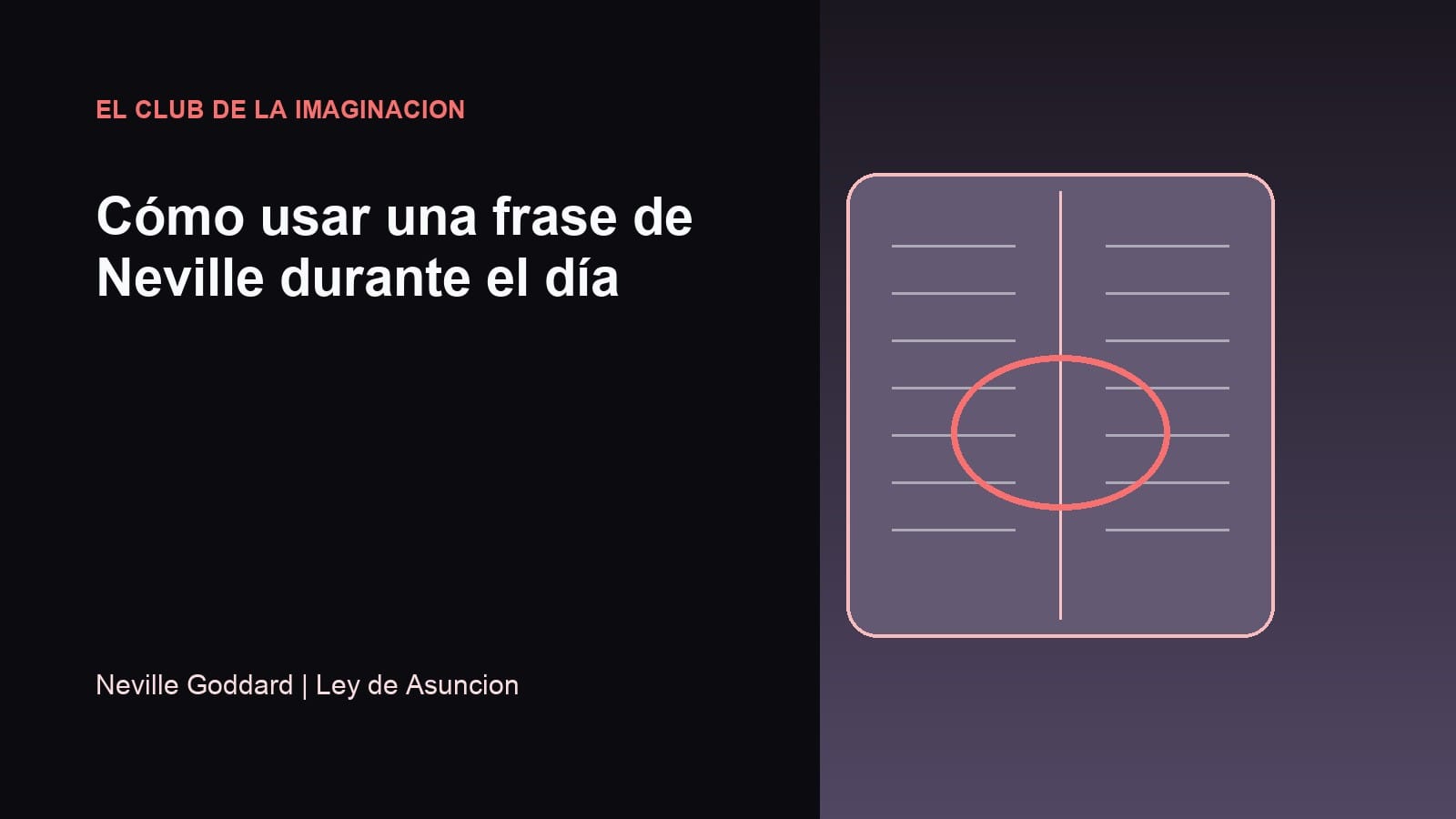 Imagen editorial para Cómo usar una frase de Neville durante el día