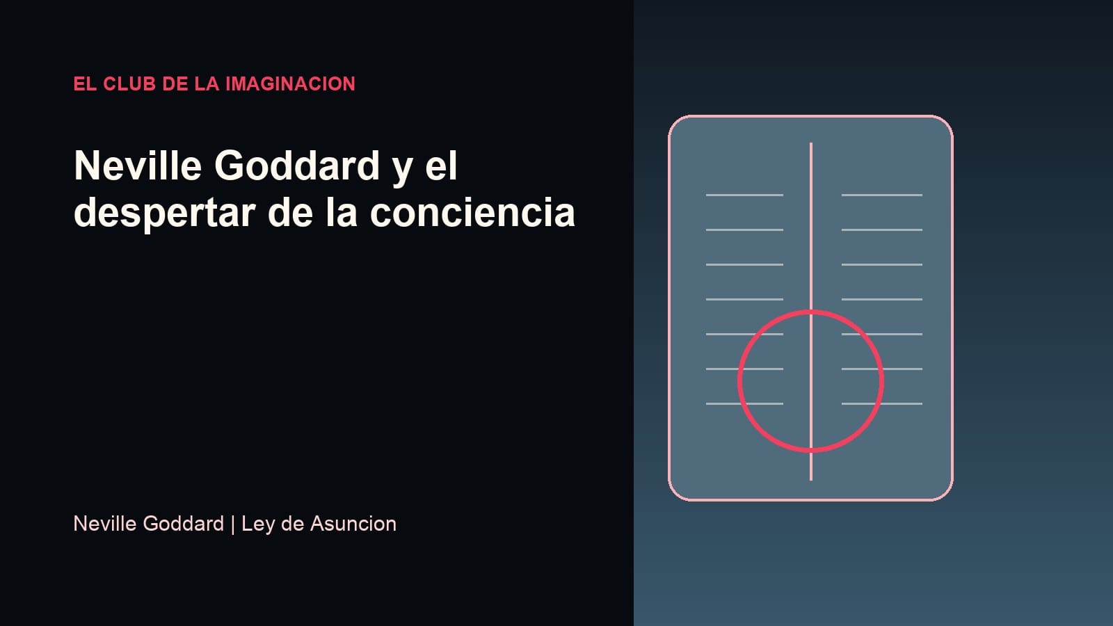 Imagen editorial para Neville Goddard y el despertar de la conciencia