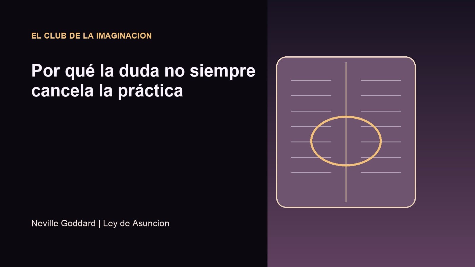 Imagen editorial para Por qué la duda no siempre cancela la práctica