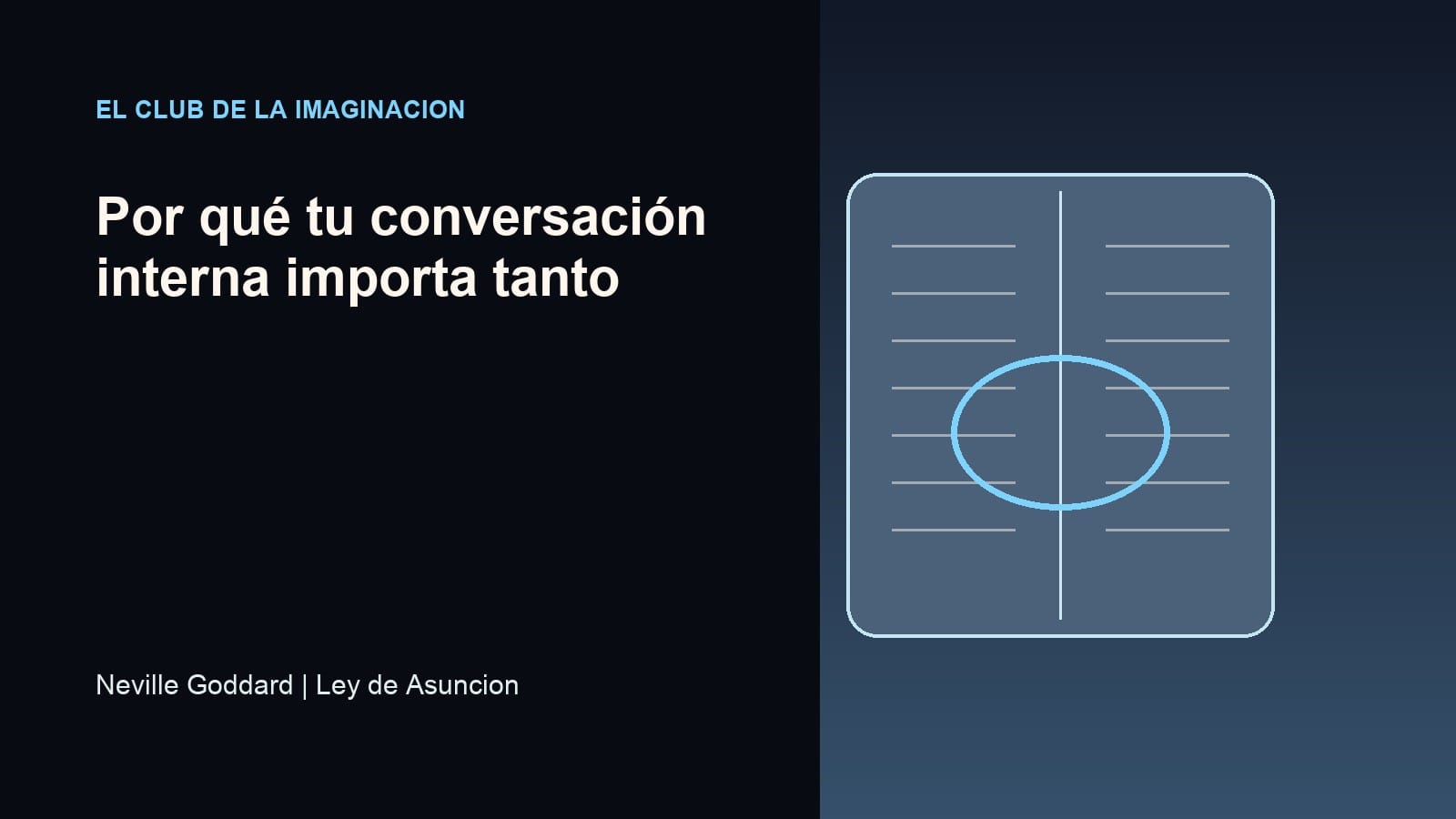 Imagen editorial para Por qué tu conversación interna importa tanto