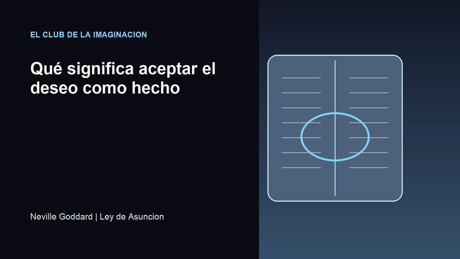 Imagen editorial para Qué significa aceptar el deseo como hecho