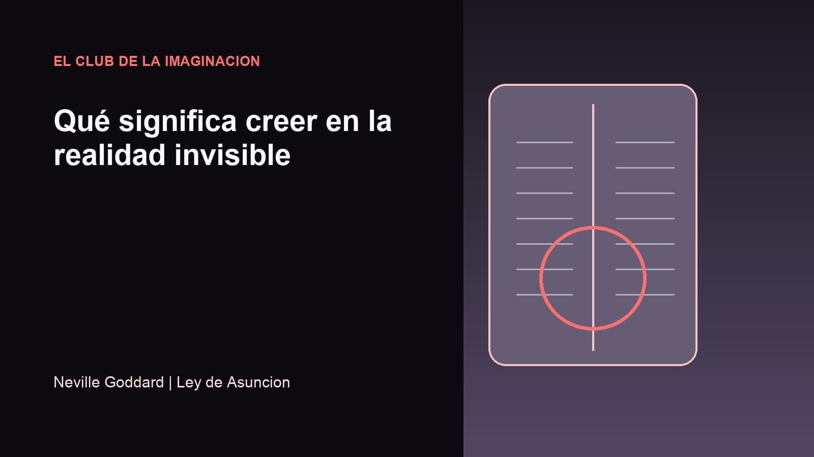 Imagen editorial para Qué significa creer en la realidad invisible
