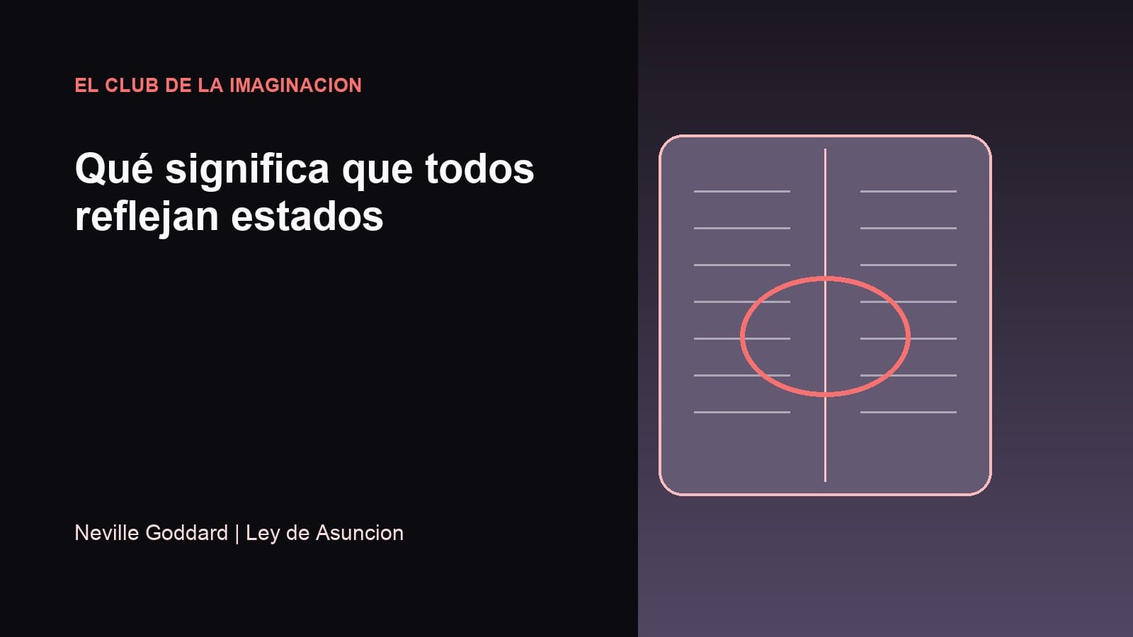 Imagen editorial para Qué significa que todos reflejan estados