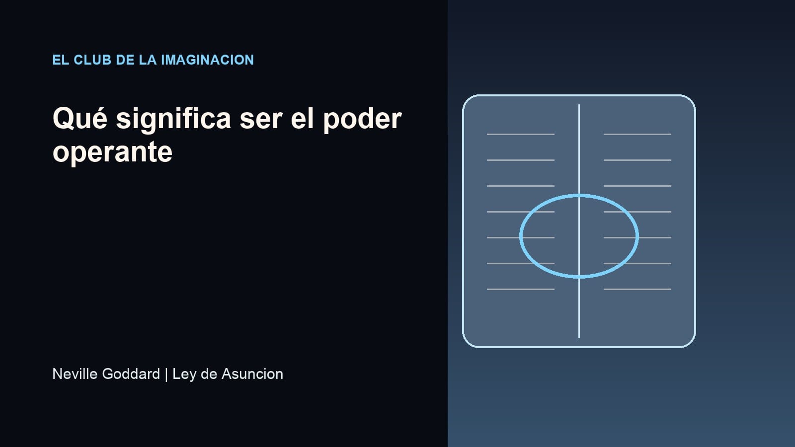 Imagen editorial para Qué significa ser el poder operante