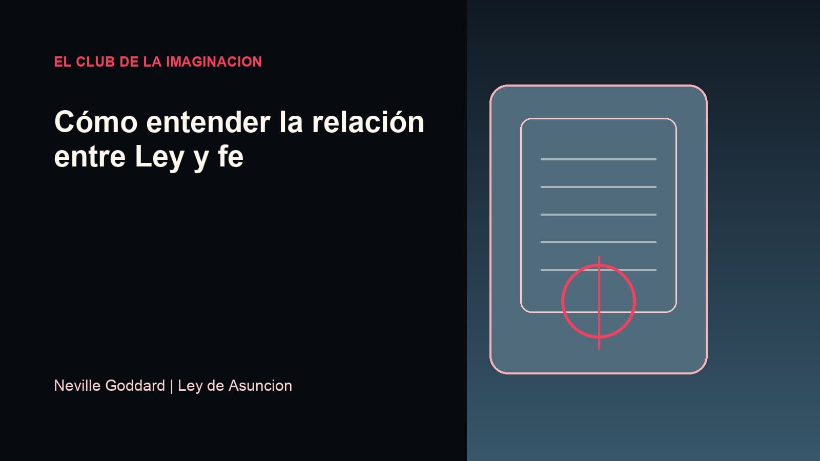 Imagen editorial para Cómo entender la relación entre Ley y fe