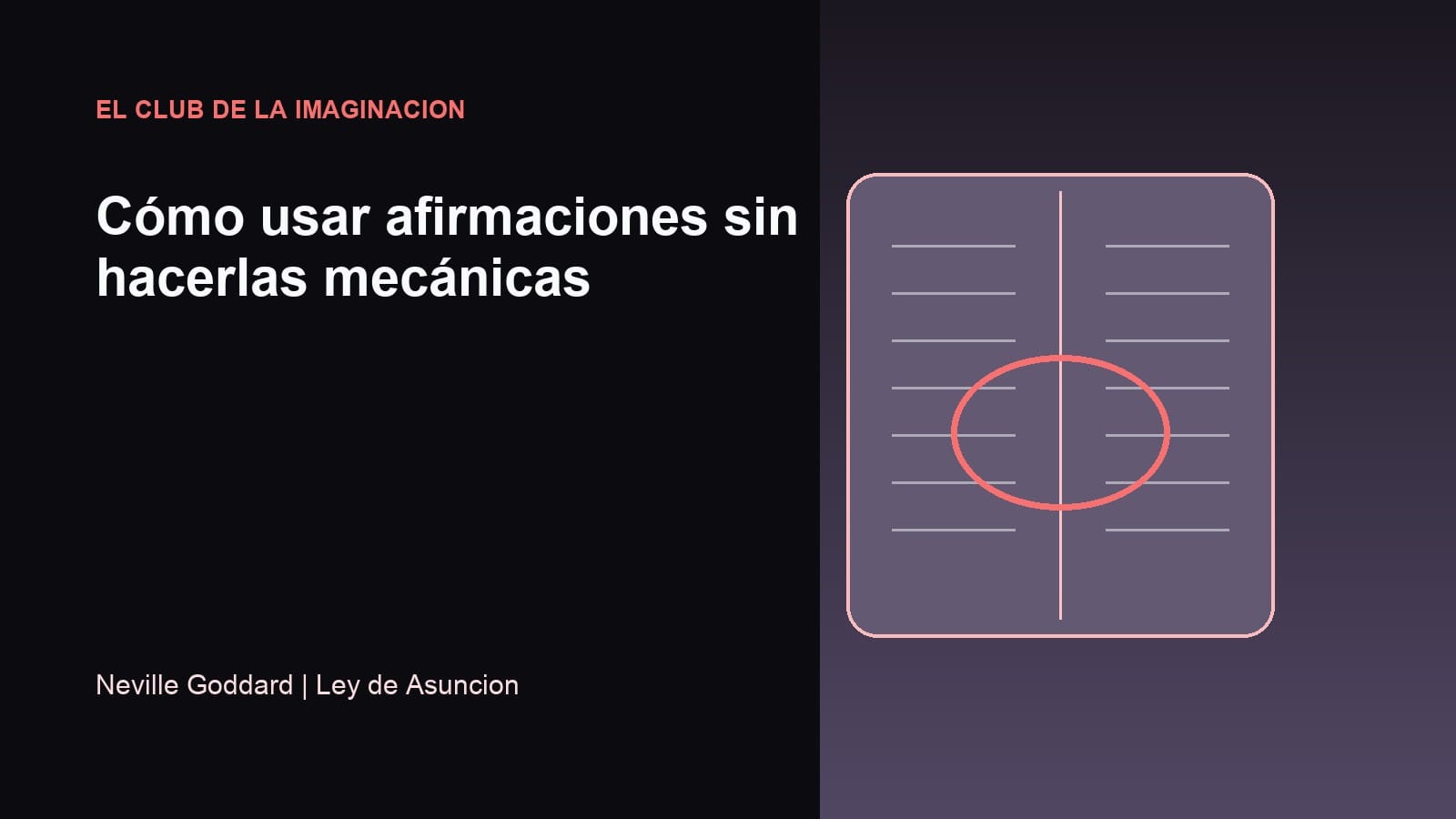 Imagen editorial para Cómo usar afirmaciones sin hacerlas mecánicas