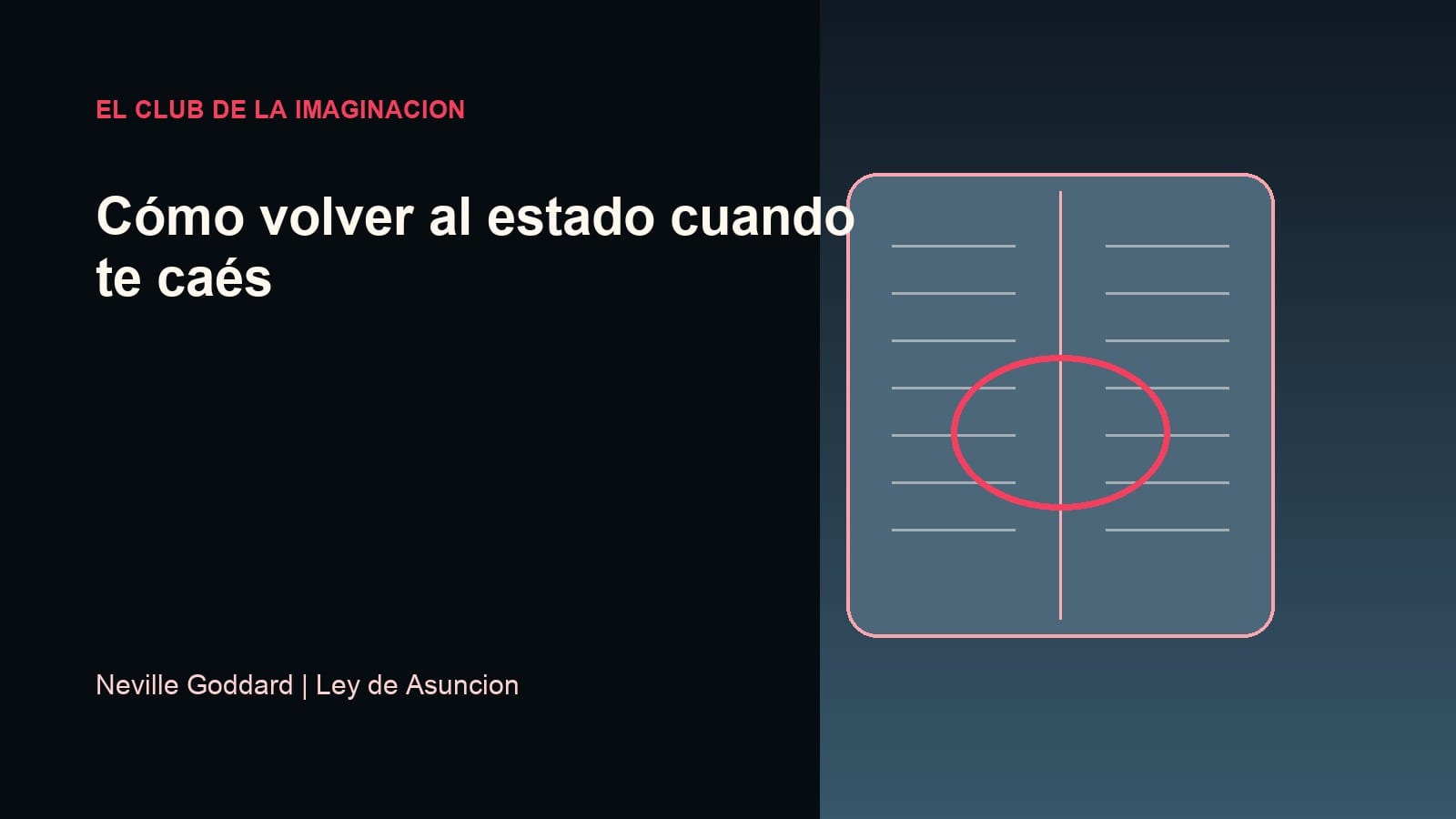 Imagen editorial para Cómo volver al estado cuando te caés