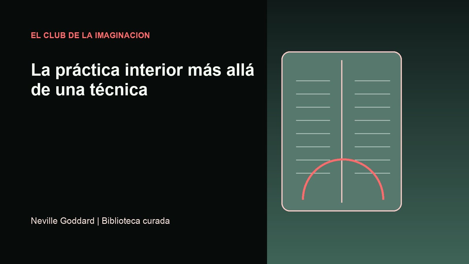 Imagen editorial para La práctica interior más allá de una técnica
