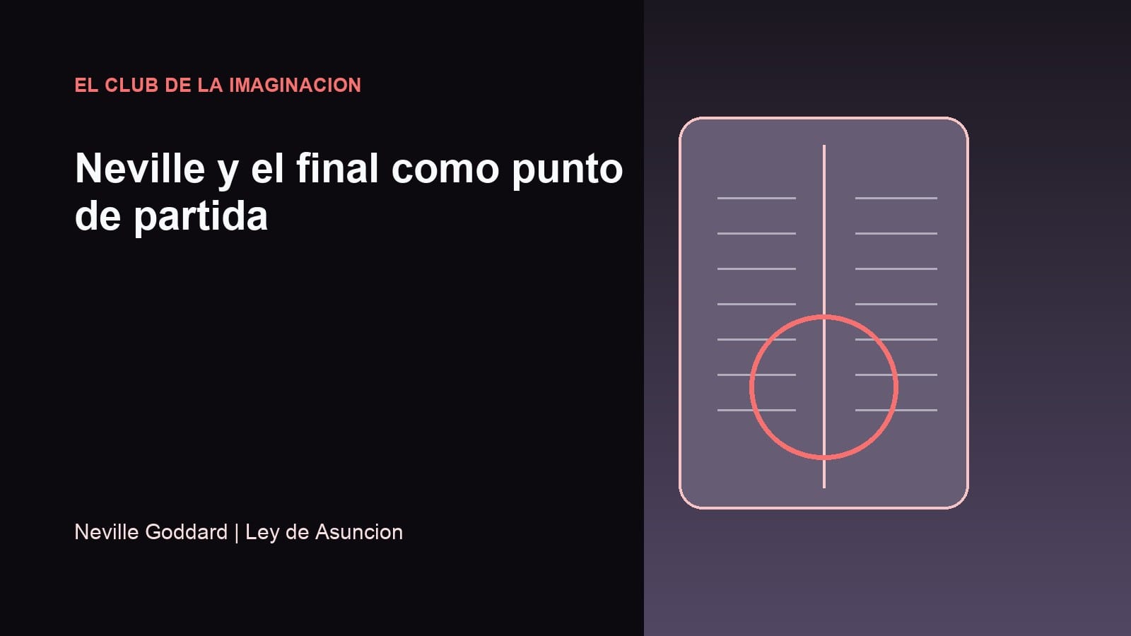 Imagen editorial para Neville y el final como punto de partida