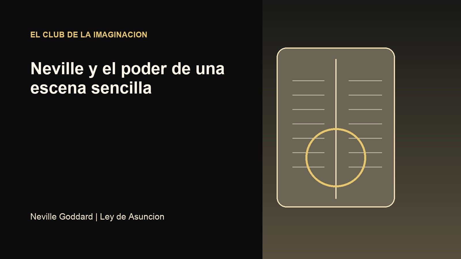 Imagen editorial para Neville y el poder de una escena sencilla