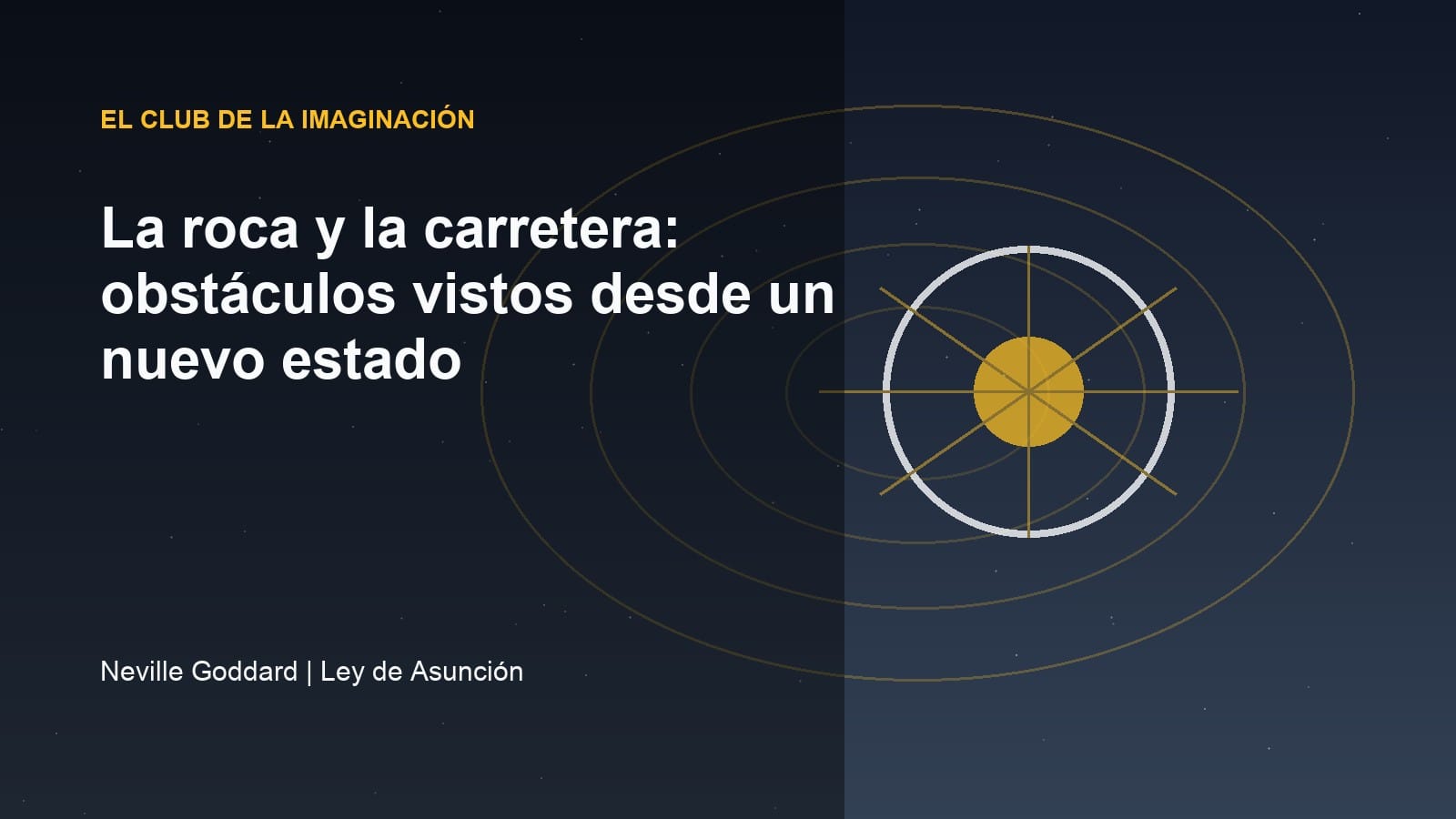 Imagen editorial abstracta para La roca y la carretera: obstáculos vistos desde un nuevo estado