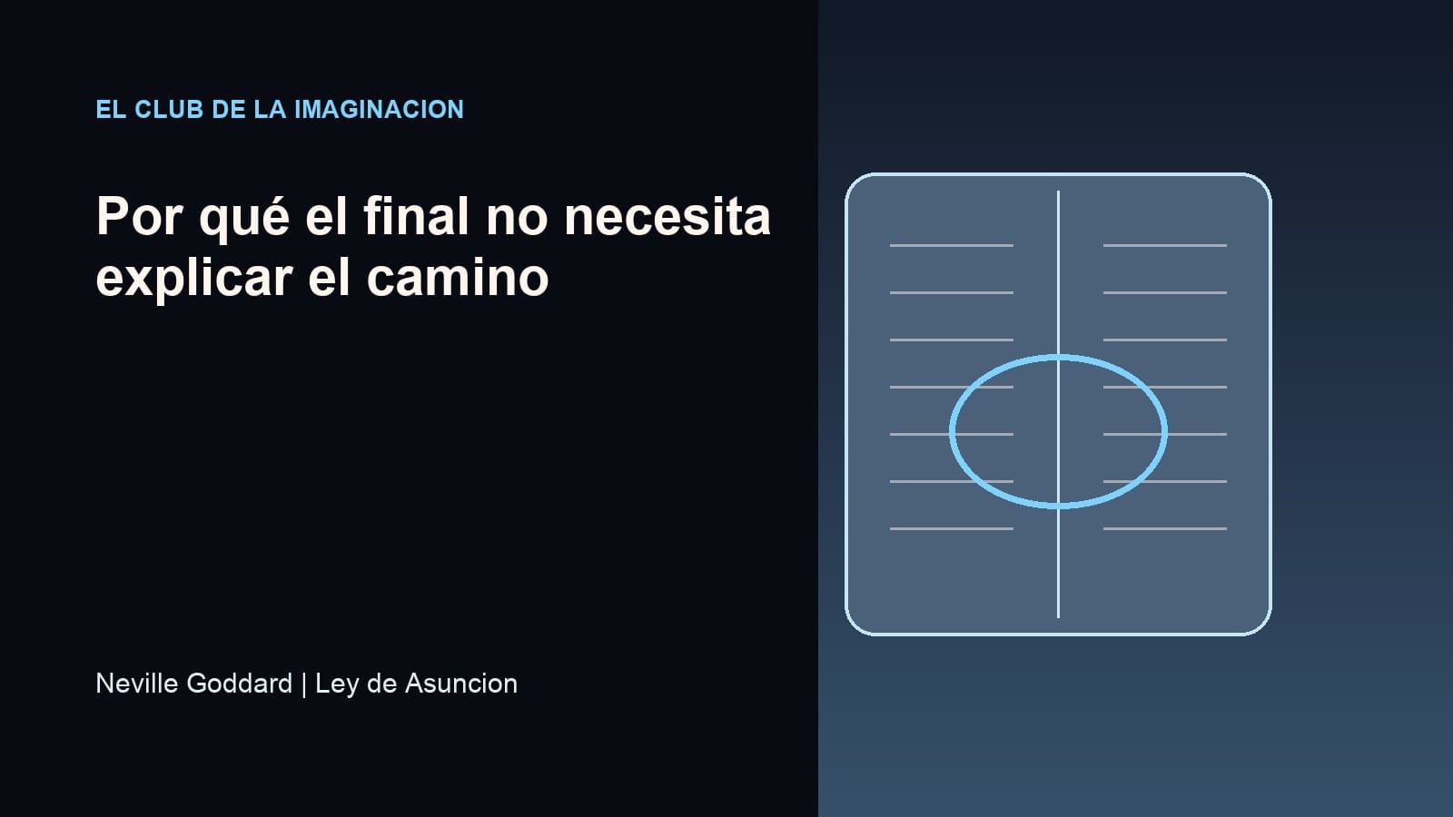 Imagen editorial para Por qué el final no necesita explicar el camino