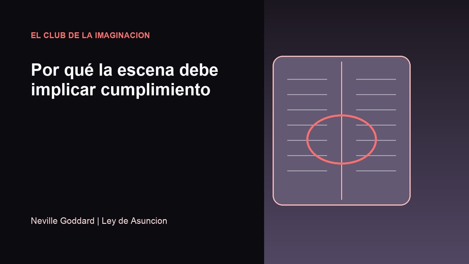 Imagen editorial para Por qué la escena debe implicar cumplimiento