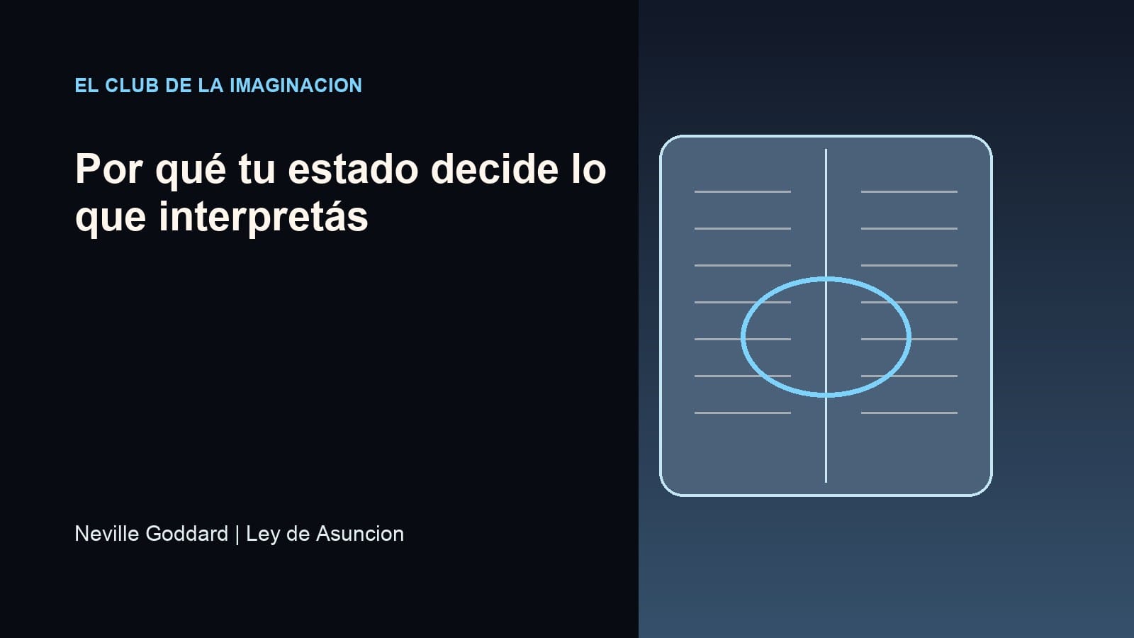 Imagen editorial para Por qué tu estado decide lo que interpretás