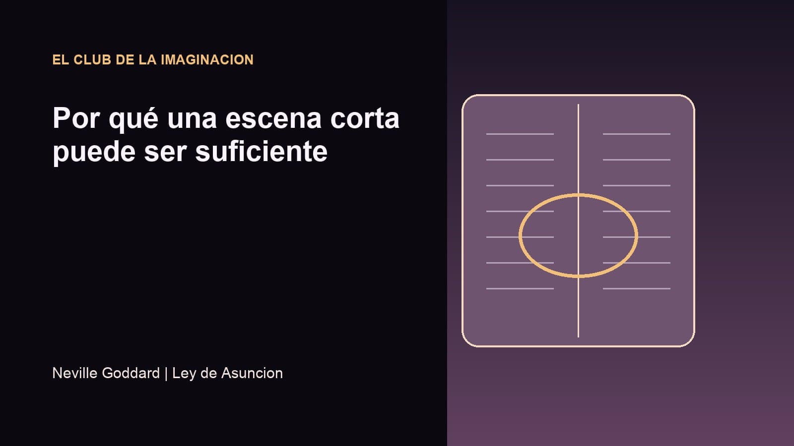 Imagen editorial para Por qué una escena corta puede ser suficiente