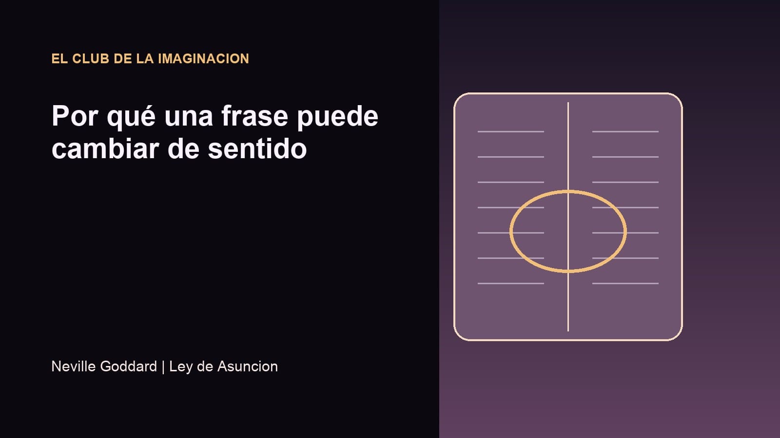 Imagen editorial para Por qué una frase puede cambiar de sentido
