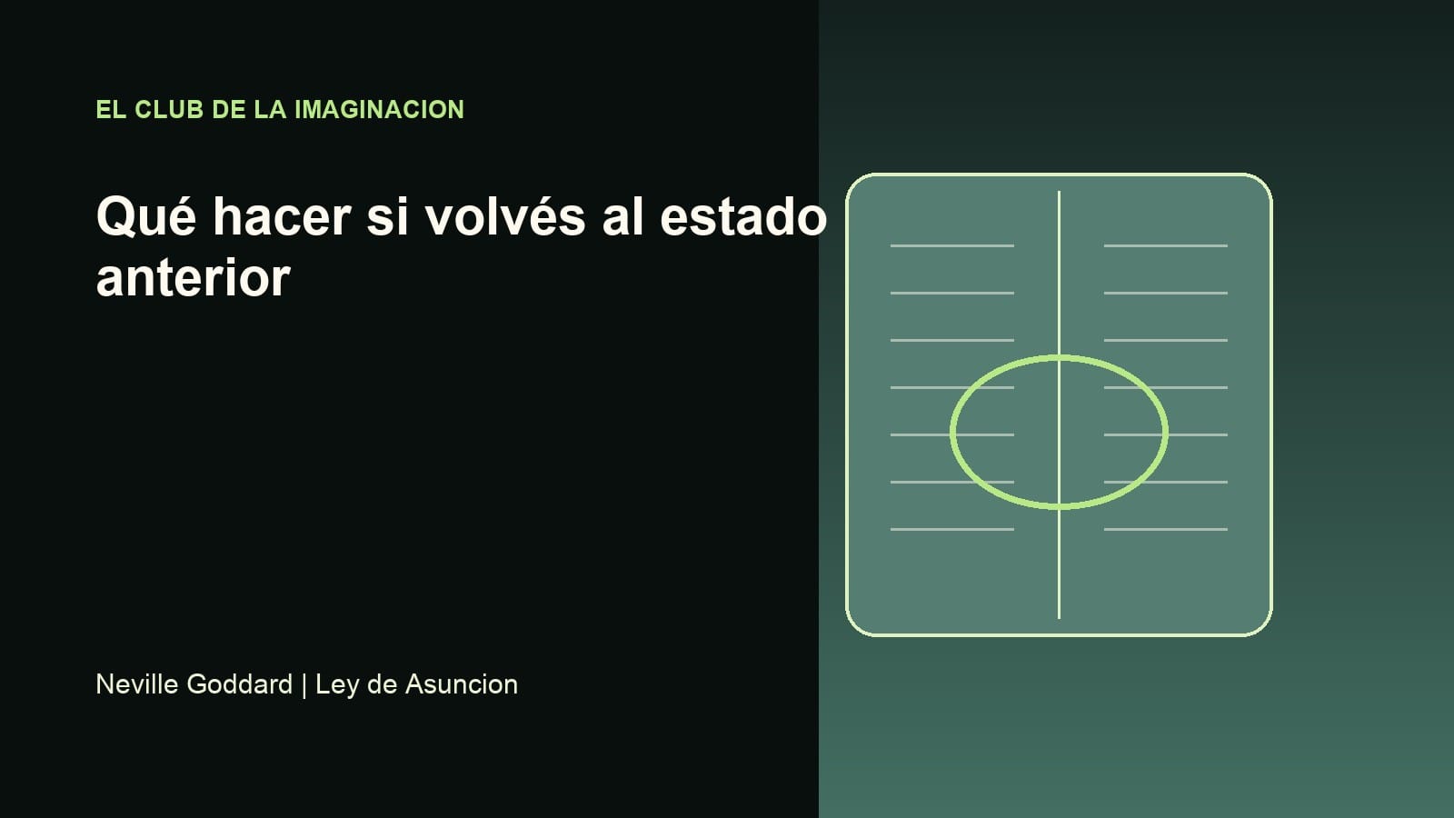 Imagen editorial para Qué hacer si volvés al estado anterior