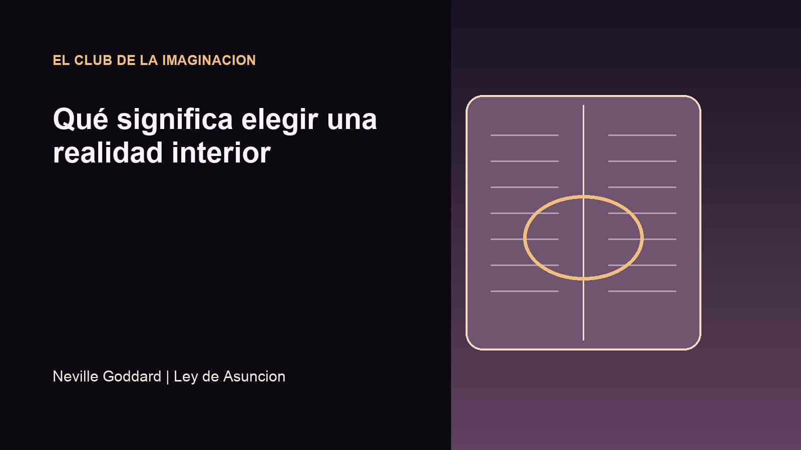 Imagen editorial para Qué significa elegir una realidad interior