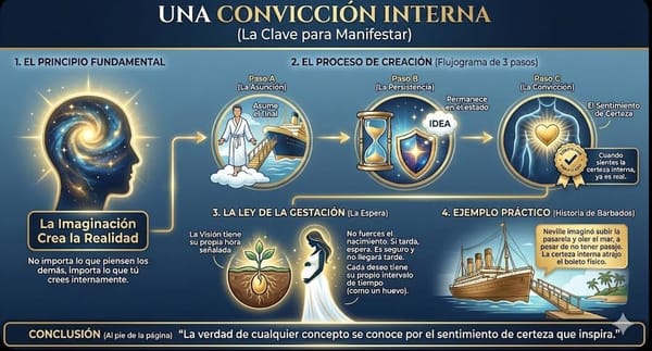 Una convicción interna